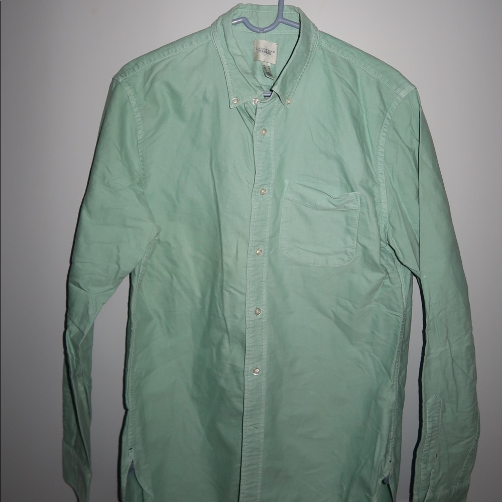 Lands end button up shirt